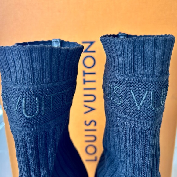 Louis Vuitton silhouette ankle boot , black size 37 - Picture 5 of 16